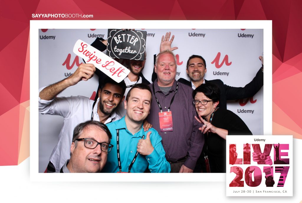 Udemy Live Photo Booth